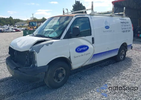 2007 Chevrolet Express Work Van из США, поврежденный, VIN 1GCGG25VX71121651